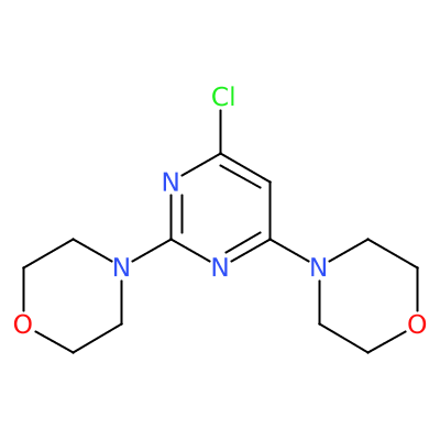 2,4-双(4-吗啉基)-6-氯嘧啶